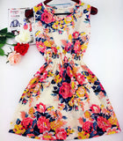 Korean Women casual chiffon dress