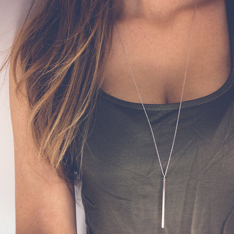 Sliver Gold Plated Chain Necklace