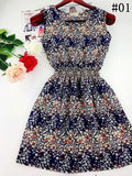 Korean Women casual chiffon dress