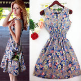 Korean Women casual chiffon dress