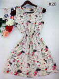 Korean Women casual chiffon dress