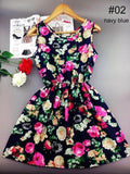 Korean Women casual chiffon dress