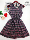 Korean Women casual chiffon dress