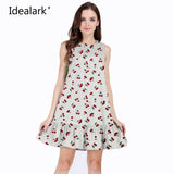 Idealark 100% cotton Sleeveless Ruffles