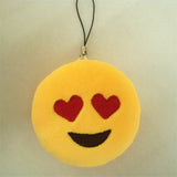 Cute Emoji Emoticon Smiley Face Keychain