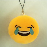 Cute Emoji Emoticon Smiley Face Keychain