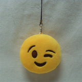 Cute Emoji Emoticon Smiley Face Keychain