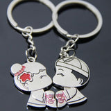 Couple I LOVE YOU Letter Keychain