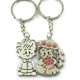 Couple I LOVE YOU Letter Keychain