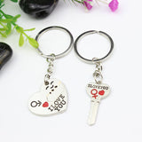 Couple I LOVE YOU Letter Keychain